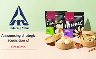 ITC to acquire Prasuma; building a full stack Frozen, Chilled and Ready to Cook Foods Portfolio 